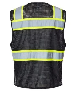 Kishigo Men's EV Series Enhanced Visibility 3 Pocket Mesh Vest -Bulkthreads store 134803817.