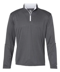 Badger Sideline Quarter-Zip Pullover -Bulkthreads store 134803870.