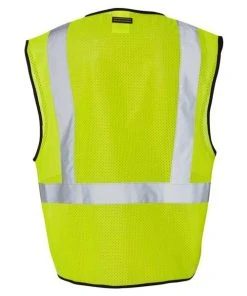 Kishigo Single Pocket Zipper Mesh Class 2 Vest 14 Kishigo Single Pocket Zipper Mesh Class 2 Vest -Bulkthreads store 134804224.
