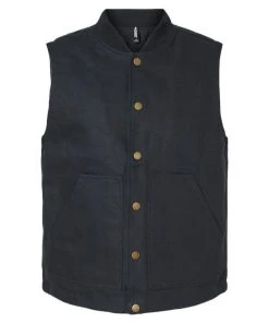 Independent Trading Co. Men's Insulated Canvas Workwear Vest -Bulkthreads store 134804305.
