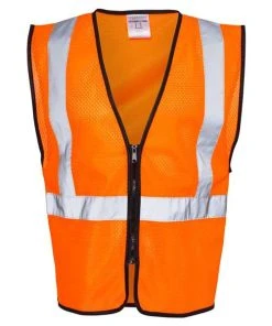 Kishigo Zippered Mesh Economy Class 2 Vest -Bulkthreads store 134806248.