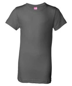 LAT Girls' Fine Jersey Tee -Bulkthreads store 134806506.