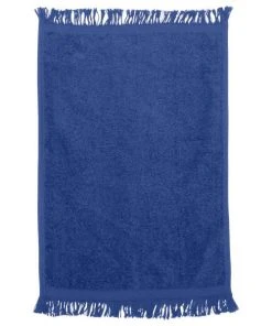 Q-Tees Fringed Fingertip Towel -Bulkthreads store 134807374.