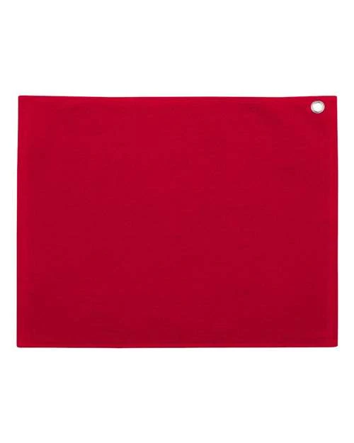 Carmel Towel Company Velour Hemmed Towel With Grommet & Hook 2 Carmel Towel Company Velour Hemmed Towel With Grommet & Hook - Image 2