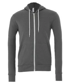BELLA + CANVAS Unisex Sponge Fleece Full-Zip Hoodie -Bulkthreads store 137379928