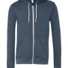 BELLA + CANVAS Unisex Sponge Fleece Full-Zip Hoodie