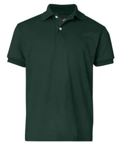 Hanes Youth Ecosmart Jersey Polo -Bulkthreads store 137438958