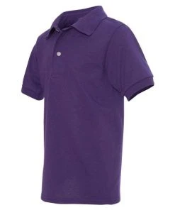 Jerzees Youth SpotShield 50/50 Polo -Bulkthreads store 137439091