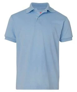 Hanes Youth Ecosmart Jersey Polo -Bulkthreads store 137439168