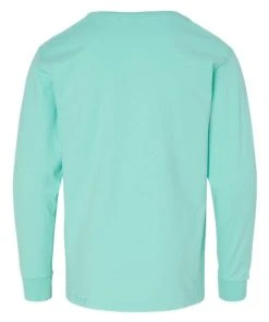 ComfortWash By Hanes Garment Dyed Youth Long Sleeve T-Shirt -Bulkthreads store 139150874