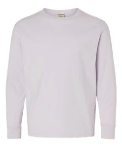 ComfortWash By Hanes Garment Dyed Youth Long Sleeve T-Shirt -Bulkthreads store 139150882
