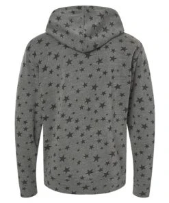 J. America Men's Triblend Fleece Hooded Sweatshirt -Bulkthreads store 139527756