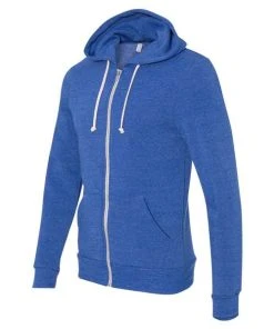 Alternative Men's Rocky Eco-Fleece Zip Hoodie 66 Alternative Men's Rocky Eco-Fleece Zip Hoodie -Bulkthreads store 140008875