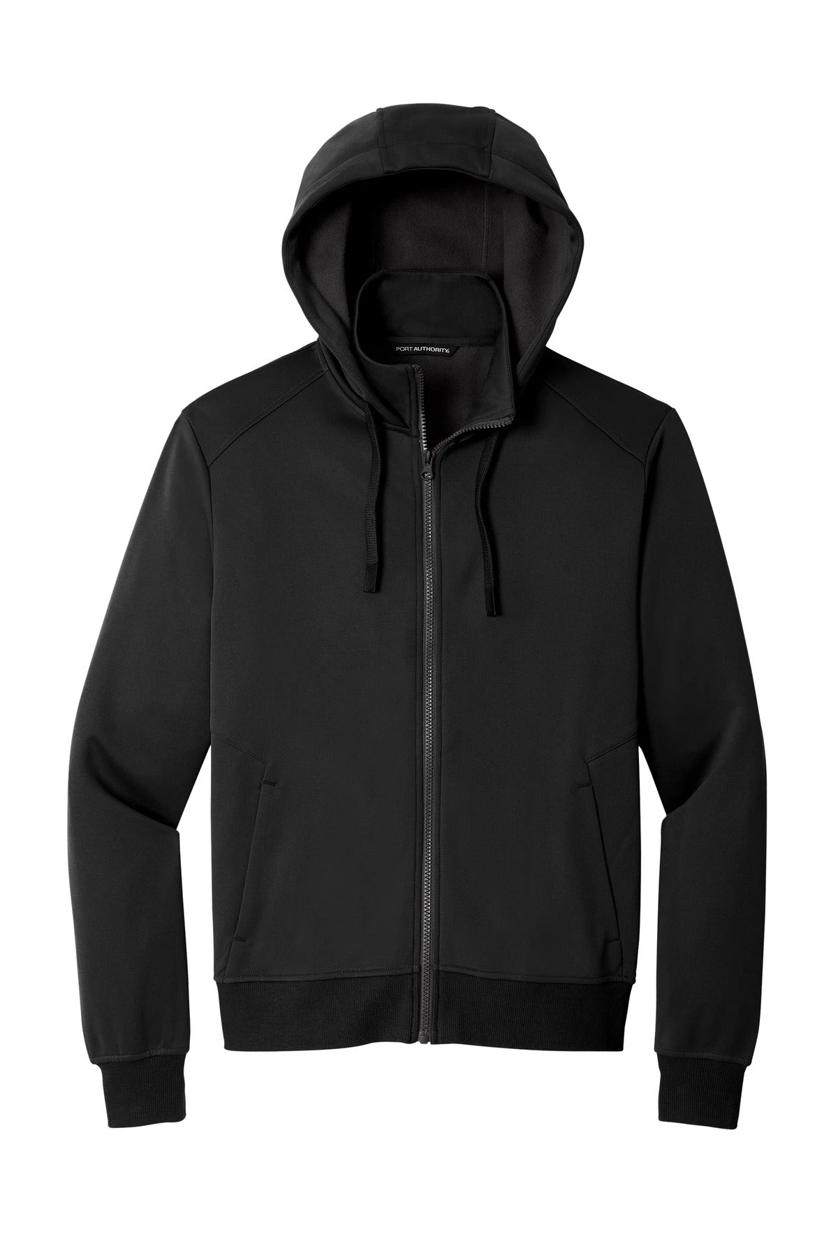 Port Authority Men's Smooth Fleece Hooded Jacket 15 Port Authority Men's Smooth Fleece Hooded Jacket - Image 15