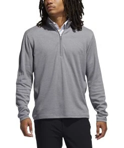 Adidas 3-Stripe 1/4 Zip Layering Jacket -Bulkthreads store 143394941