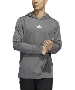 Adidas Mens Stadium Heat.RDY LS Hoodie -Bulkthreads store 144207664
