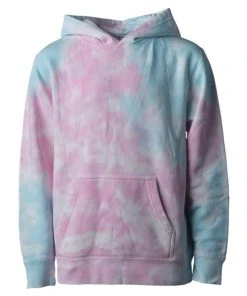 Independent Trading Co. Youth Midweight Tie-Dye Hooded Pullover -Bulkthreads store 144229991