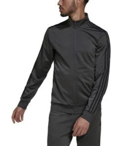 Adidas Mens Warm-Up Tricot Regular 3-Stripes Track Jacket -Bulkthreads store 146960261