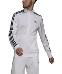 Adidas Mens Warm-Up Tricot Regular 3-Stripes Track Jacket -Bulkthreads store 146960262