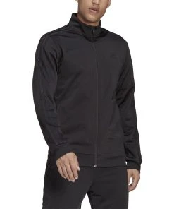 Adidas Mens Warm-Up Tricot Regular 3-Stripes Track Jacket -Bulkthreads store 146960480