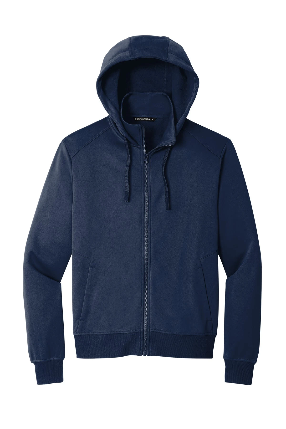 Port Authority Men's Smooth Fleece Hooded Jacket 4 Port Authority Men's Smooth Fleece Hooded Jacket - Image 4