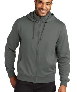 Port Authority Men's Smooth Fleece Hooded Jacket 25 Port Authority Men's Smooth Fleece Hooded Jacket -Bulkthreads store 151321561