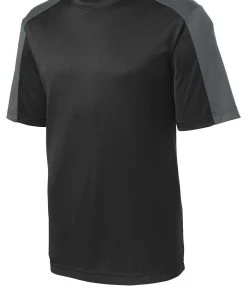 Sport-Tek Youth PosiCharge Competitor Sleeve-Blocked Tee YST354 -Bulkthreads store 151349034