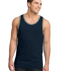 District Youth Cotton Ringer Tank Top DT1500 75 District Youth Cotton Ringer Tank Top DT1500 -Bulkthreads store 151352482