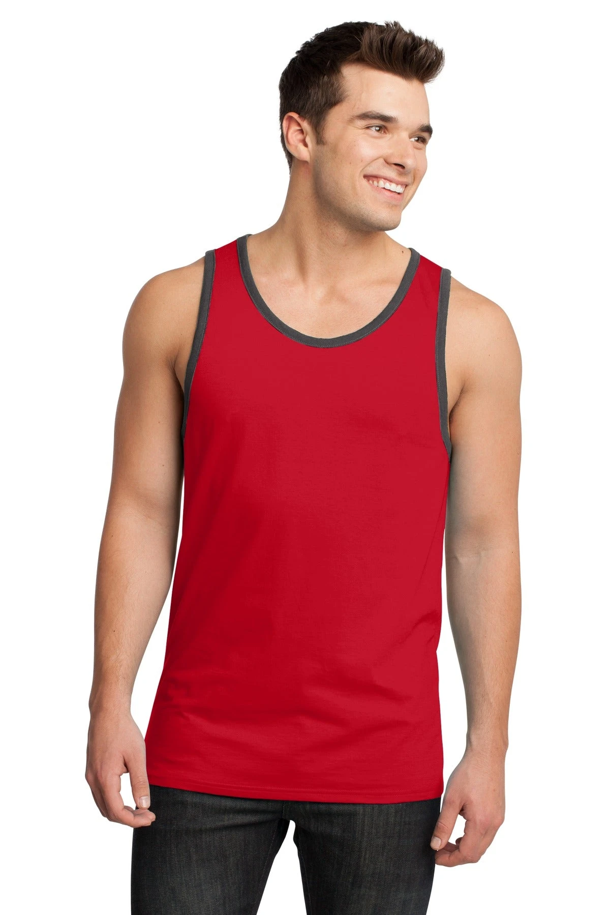 District Youth Cotton Ringer Tank Top DT1500 17 District Youth Cotton Ringer Tank Top DT1500 - Image 17