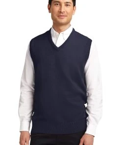 Port Authority Value V-Neck Sweater Vest. SW301 -Bulkthreads store 151352630