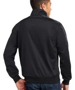 Sport-Tek Men's Dot Sublimation Tricot Track Jacket 18 Sport-Tek Men's Dot Sublimation Tricot Track Jacket -Bulkthreads store 151352926