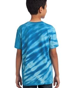 Port & Company - Youth Tiger Stripe Tie-Dye Tee PC148Y -Bulkthreads store 151353452