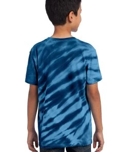 Port & Company - Youth Tiger Stripe Tie-Dye Tee PC148Y -Bulkthreads store 151353456