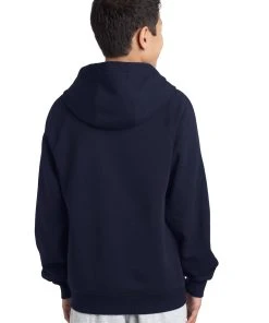 Sport-Tek Youth Sleeve Stripe Pullover Hooded Sweatshirt YST265 -Bulkthreads store 151353907