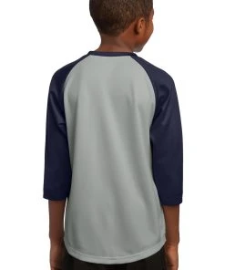 Sport-Tek Youth PosiCharge Baseball Jersey YST205 -Bulkthreads store 151354455