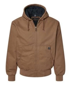 DRI DUCK Cheyenne Boulder Cloth™ Hooded Jacket With Tricot Quilt Lining -Bulkthreads store 166145708