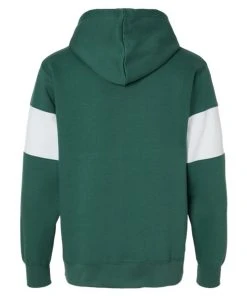 MV Sport Classic Fleece Colorblocked Hooded Sweatshirt -Bulkthreads store 166145806