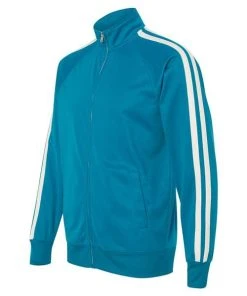 Independent Trading Co. Men's Lightweight Poly-Tech Full-Zip Track Jacket -Bulkthreads store 166146182