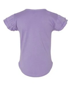 Rabbit Skins Toddler Flutter Sleeve Tee -Bulkthreads store 166146712