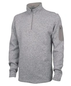 Charles River M's Heathered Fleece Pullover