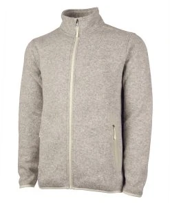 Charles River Men's Heathered Fleece Jacket -Bulkthreads store 166160785