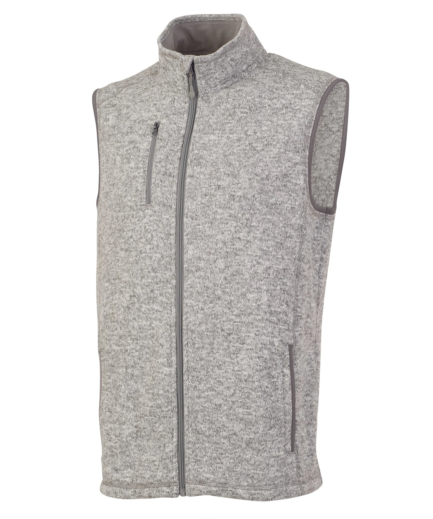 Charles River Men's Pacific Heathered Vest 3 Charles River Men's Pacific Heathered Vest - Image 3