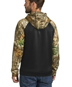 Russell Outdoors Realtree Performance Colorblock Pullover Hoodie RU451 -Bulkthreads store 167481409