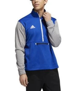 Adidas Mens Team Issue 1/4 Zip Sweatshirt -Bulkthreads store 18632286753
