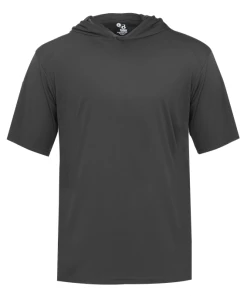 Badger Youth B-Core Short-Sleeve Hooded Tee 33 Badger Youth B-Core Short-Sleeve Hooded Tee -Bulkthreads store 212300 youth bcore hood tee gr