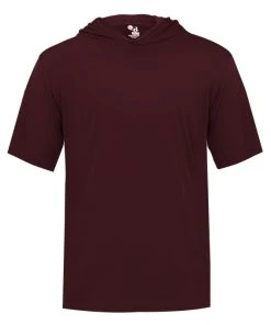 Badger Youth B-Core Short-Sleeve Hooded Tee 36 Badger Youth B-Core Short-Sleeve Hooded Tee -Bulkthreads store 212300 youth bcore hood tee ma