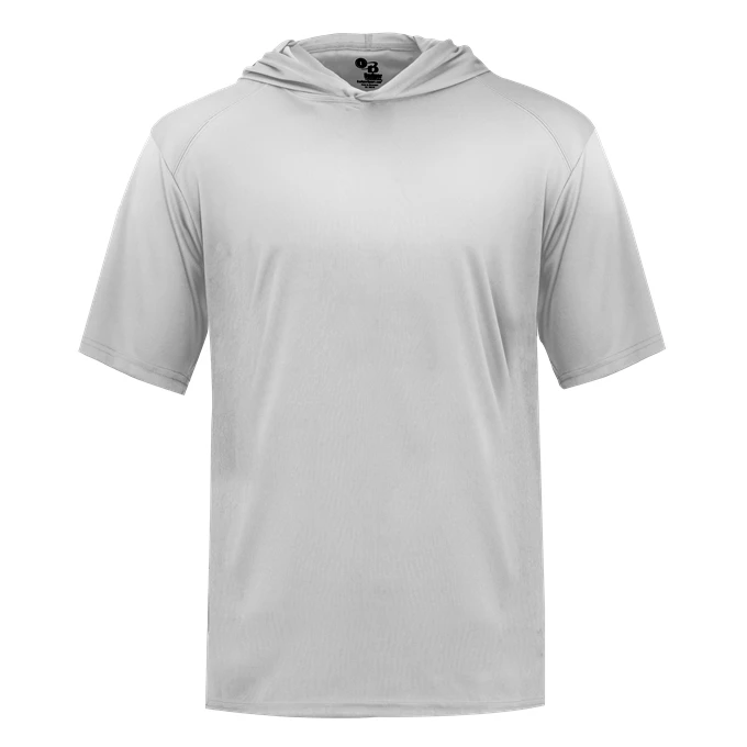 Badger Youth B-Core Short-Sleeve Hooded Tee 25 Badger Youth B-Core Short-Sleeve Hooded Tee - Image 25