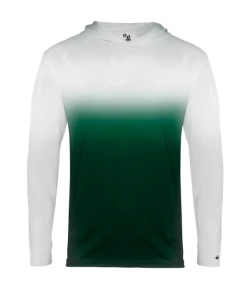 Badger Youth Ombre Hooded Tee -Bulkthreads store 220500 youth ombre hood tee fs