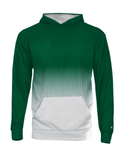 Badger Youth Hex 2.0 Perf. Fleece Hoodie