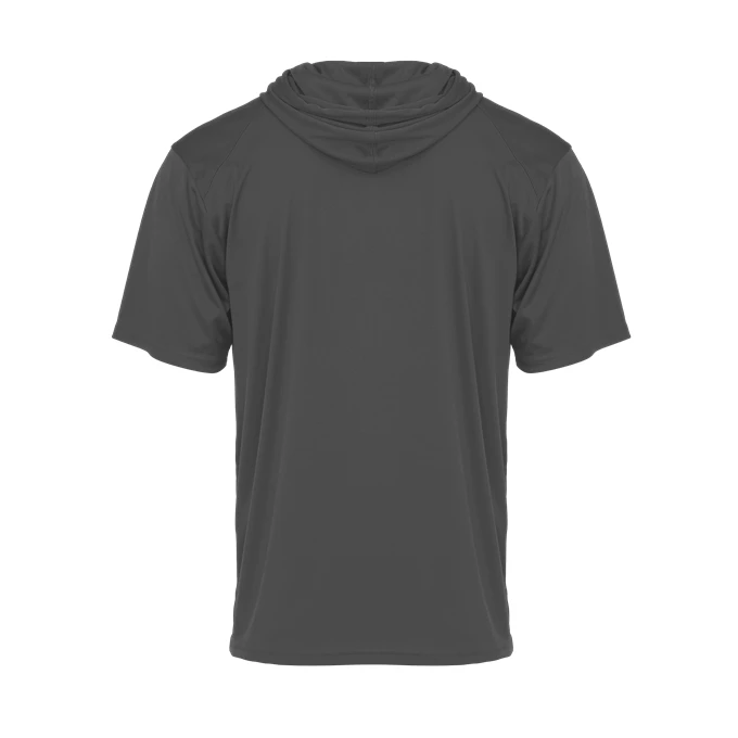 Badger Youth B-Core Short-Sleeve Hooded Tee 9 Badger Youth B-Core Short-Sleeve Hooded Tee - Image 9